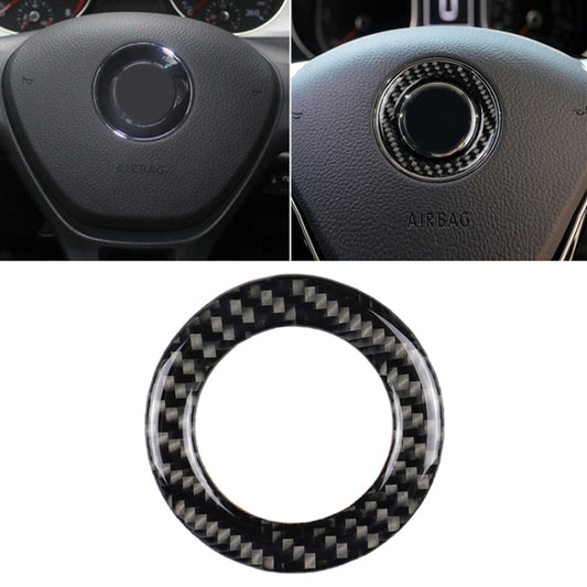 Car Carbon Fiber Steering Wheel Ring Decorative Sticker for Volkswagen - Car Interior Mouldings by PMC Jewellery | Online Shopping South Africa | PMC Jewellery | Buy Now Pay Later Mobicred