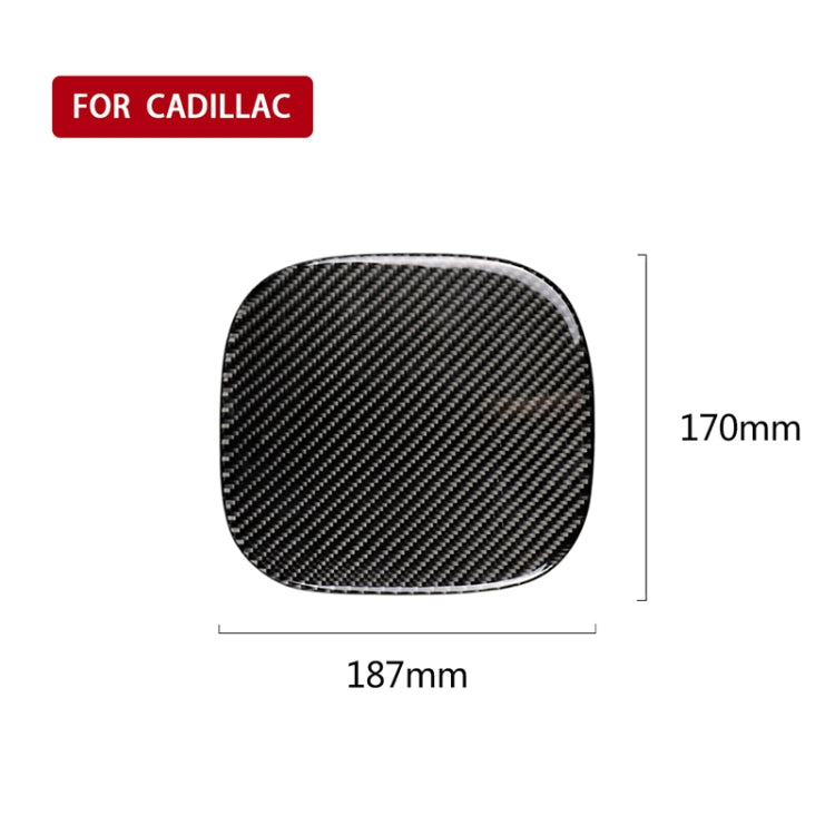 Car Carbon Fiber Fuel Tank Cap Decorative Sticker for Cadillac XT5 2016-2017 - Car Interior Mouldings by PMC TechLife | Online Shopping South Africa | PMC TechLife | Buy Now Pay Later Mobicred