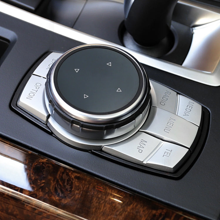 Multi-function Knob Modified IDRIVE Button Decorative Cover for BMW 1 2 3 5 Series X1 X3 X5 X6 - Car Interior Mouldings by PMC TechLife | Online Shopping South Africa | PMC TechLife | Buy Now Pay Later Mobicred