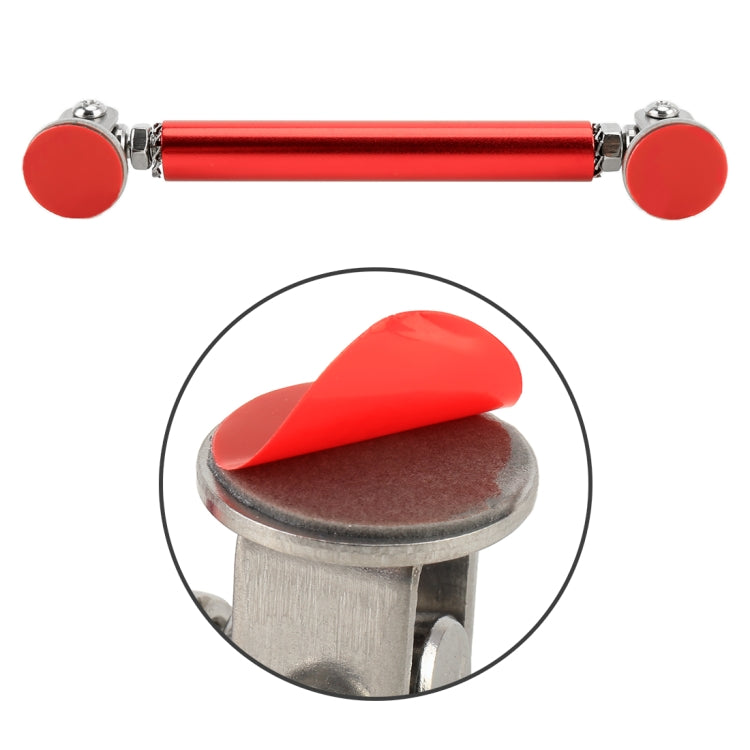 2 PCS Car Modification Adhesive Surrounded Rod Lever Front and Rear Bars Fixed Front Lip Back Shovel, Length: 10cm(Red) - Trunk & Bumper Accessories by PMC TechLife | Online Shopping South Africa | PMC TechLife | Buy Now Pay Later Mobicred