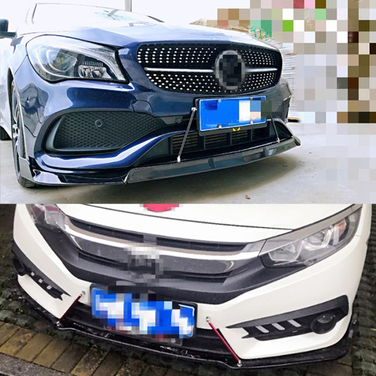 2 PCS Car Modification Adhesive Surrounded Rod Lever Front and Rear Bars Fixed Front Lip Back Shovel, Length: 15cm(Colour) - Trunk & Bumper Accessories by PMC TechLife | Online Shopping South Africa | PMC TechLife | Buy Now Pay Later Mobicred