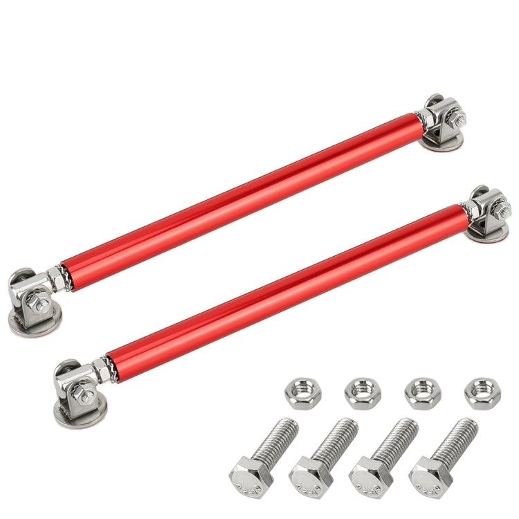 2 PCS Car Modification Adhesive Surrounded Rod Lever Front and Rear Bars Fixed Front Lip Back Shovel, Length: 15cm(Red) - Trunk & Bumper Accessories by PMC TechLife | Online Shopping South Africa | PMC TechLife | Buy Now Pay Later Mobicred
