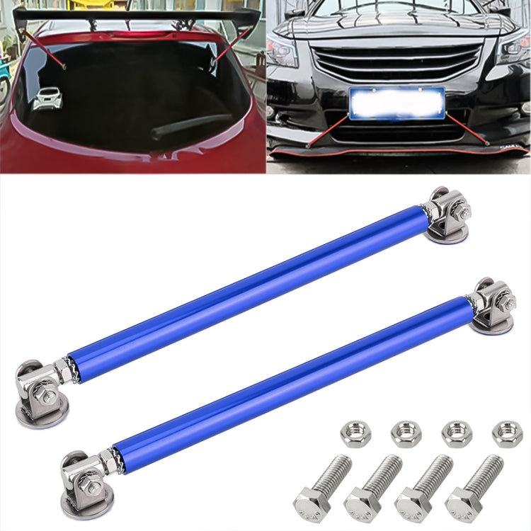 2 PCS Car Modification Adhesive Surrounded Rod Lever Front and Rear Bars Fixed Front Lip Back Shovel, Length: 20cm(Blue) - free shipping - PMC TechLife - Order now!