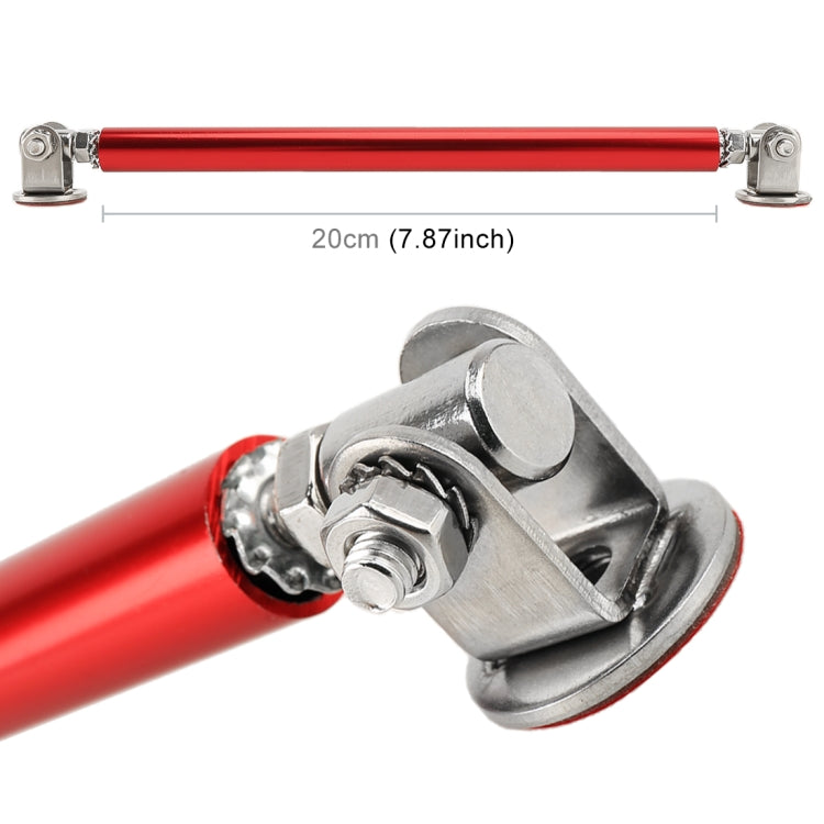2 PCS Car Modification Adhesive Surrounded Rod Lever Front and Rear Bars Fixed Front Lip Back Shovel, Length: 20cm(Red) - Trunk & Bumper Accessories by PMC TechLife | Online Shopping South Africa | PMC TechLife | Buy Now Pay Later Mobicred