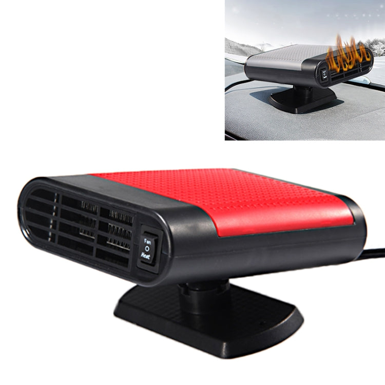 Car Heater Hot Cool Fan Windscreen Window Demister Defroster DC 12V, Ordinary Version (Red) - Heating & Fans by PMC TechLife | Online Shopping South Africa | PMC TechLife | Buy Now Pay Later Mobicred