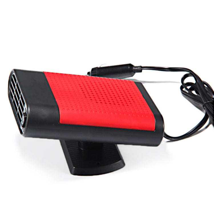 Car Heater Hot Cool Fan Windscreen Window Demister Defroster DC 12V, Ordinary Version (Red) - Heating & Fans by PMC TechLife | Online Shopping South Africa | PMC TechLife | Buy Now Pay Later Mobicred