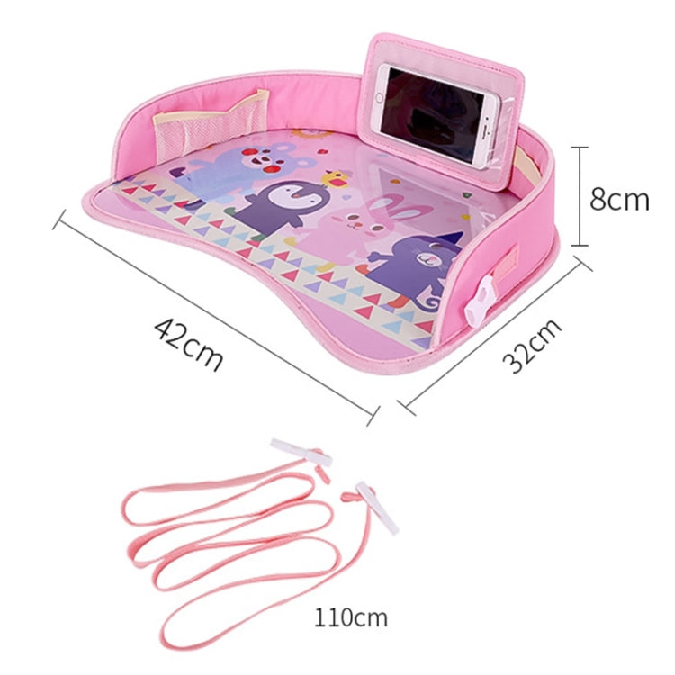 Children Waterproof Dining Table Toy Organizer Baby Safety Tray Tourist Painting Holder with Touch Screen Transparent Bag (Taix) - Seat Accessories by PMC Jewellery | Online Shopping South Africa | PMC Jewellery | Buy Now Pay Later Mobicred