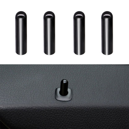 4 PCS Car Unlock Cover Door Bolt Door Handle for BMW X1 / X6(Black) - Car Switches by PMC Jewellery | Online Shopping South Africa | PMC Jewellery