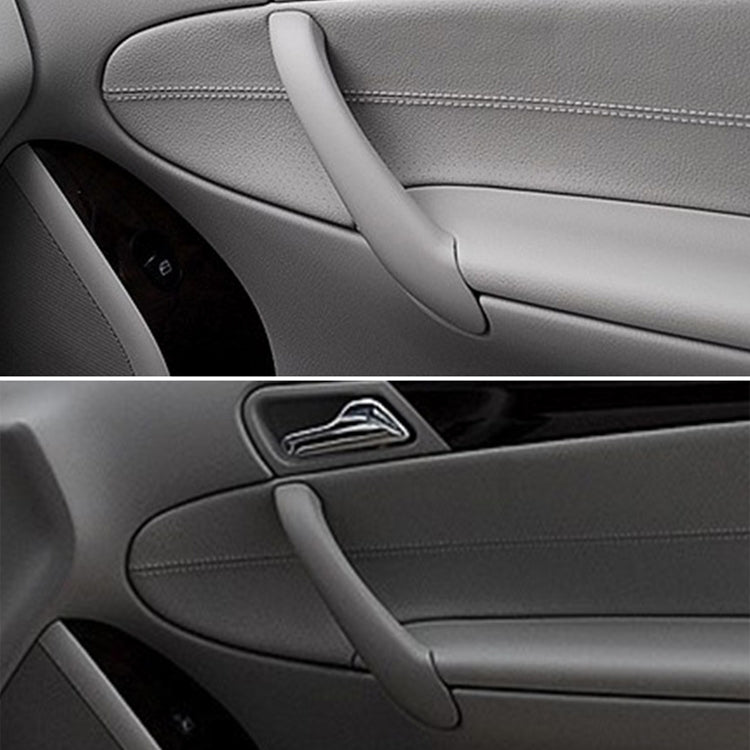 Car Rear Left Inside Doors Handle Pull Trim Cover for Mercedes-Benz C-class W203 -2007, Left Driving (Black) - Door Handles by PMC TechLife | Online Shopping South Africa | PMC TechLife | Buy Now Pay Later Mobicred