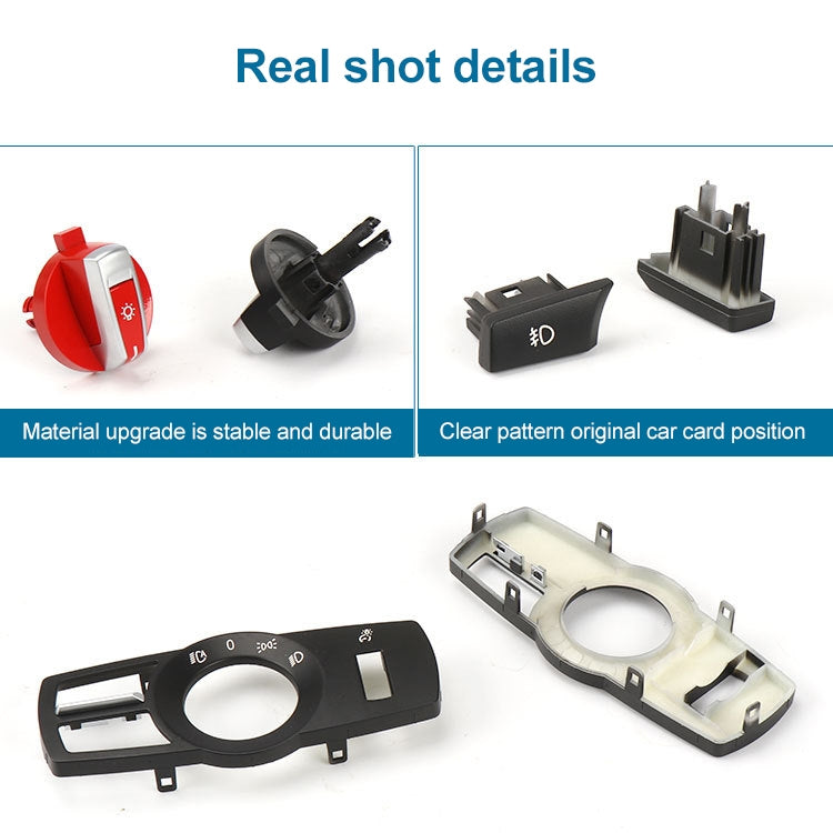 Car Headlight Switch Panel for BMW 5 Series 2010-2017, Left Driving Standard Version - Car Light Accessories by PMC TechLife | Online Shopping South Africa | PMC TechLife | Buy Now Pay Later Mobicred