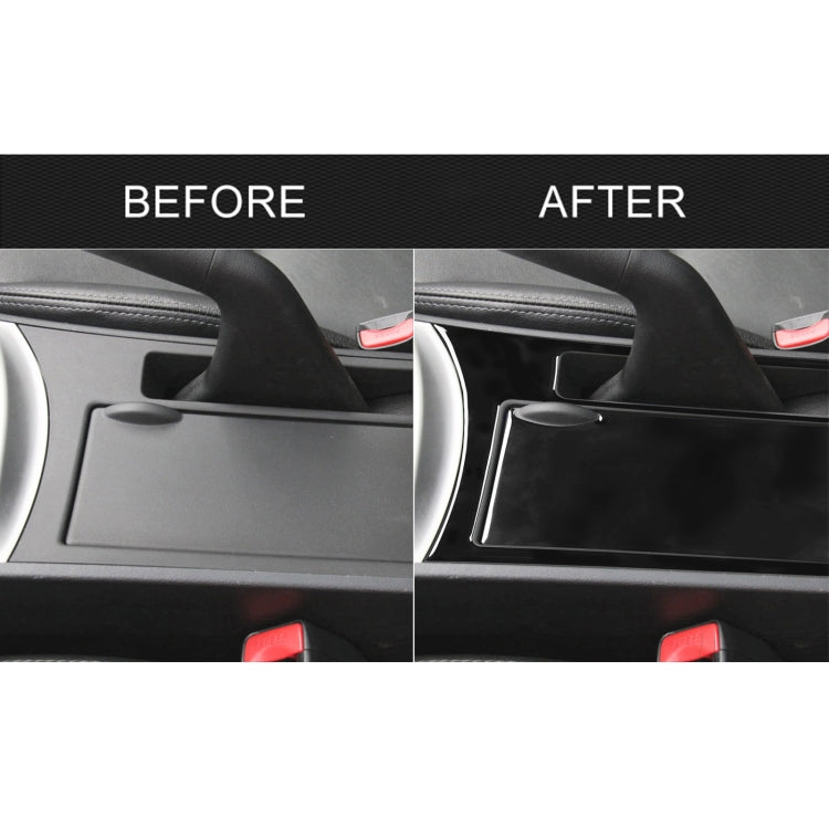 For Mazda 3 Axela 2010-2013 Car Water Cup Holder Panel Decorative Sticker, Left Drive - Car Interior Mouldings by PMC TechLife | Online Shopping South Africa | PMC TechLife | Buy Now Pay Later Mobicred