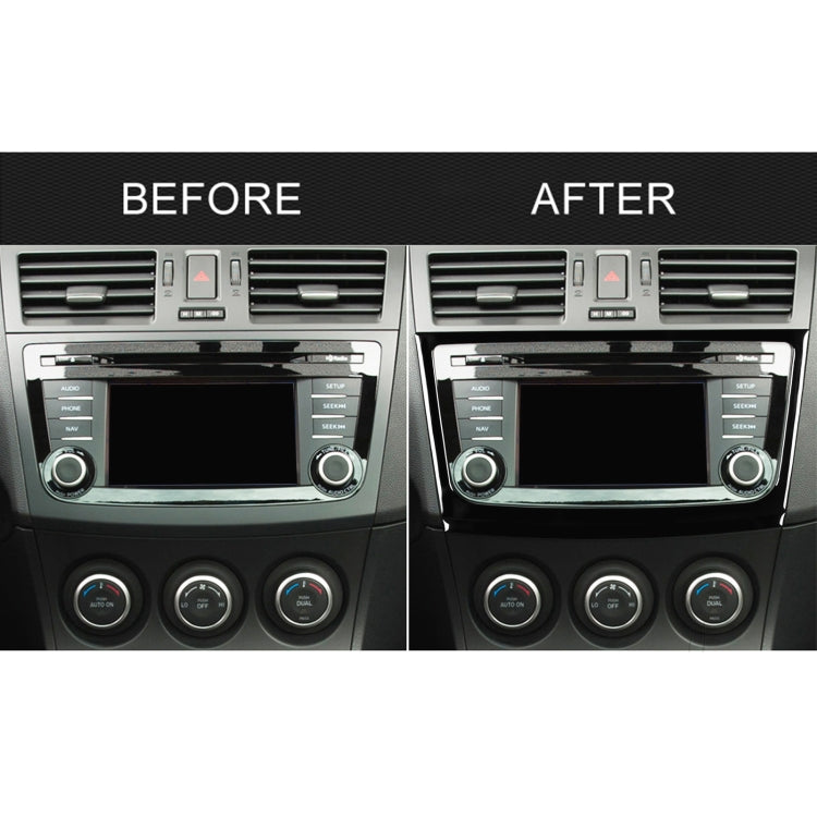 For Mazda 3 Axela 2010-2013 Car Navigation Outside Frame Decorative Sticker, Left and Right Drive Universal - Car Interior Mouldings by PMC TechLife | Online Shopping South Africa | PMC TechLife | Buy Now Pay Later Mobicred