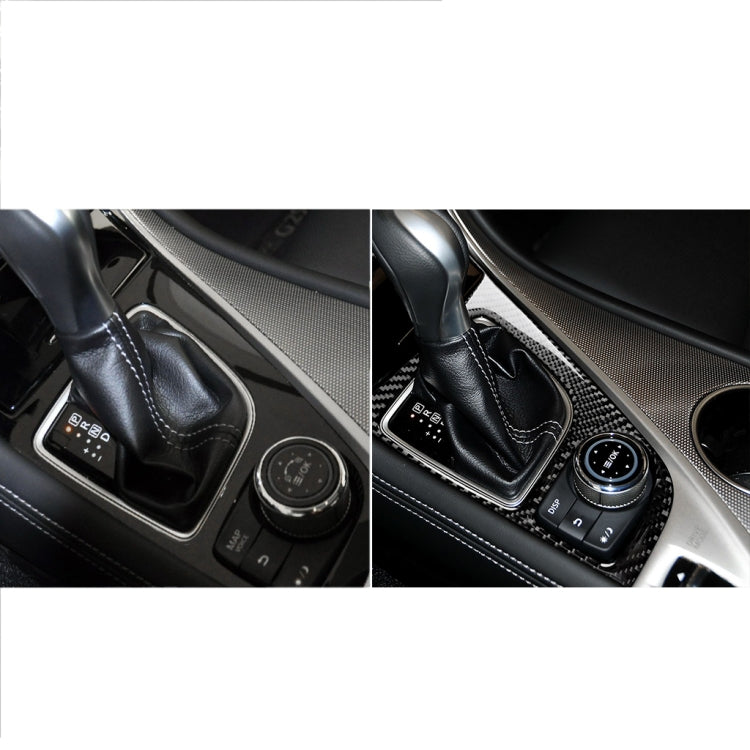 Car Left Drive Carbon Fiber Gear Shift Decorative Sticker for Infiniti Q50 / Q60 2014-2020 - Car Interior Mouldings by PMC Jewellery | Online Shopping South Africa | PMC Jewellery | Buy Now Pay Later Mobicred