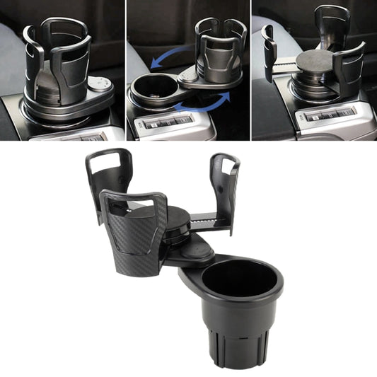 Multi-functional Car Auto Universal Carbon Fiber Texture Cup Holder Drink Holder - Car Drink Holders by PMC Jewellery | Online Shopping South Africa | PMC Jewellery | Buy Now Pay Later Mobicred