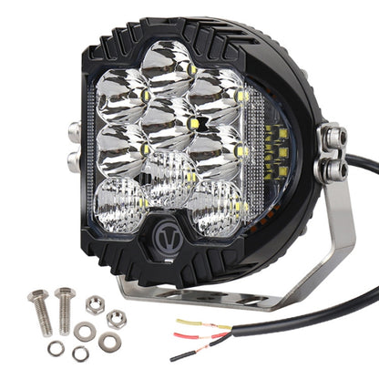 5 inch DC12V-24V 5000LM 6500K 50W Car LED Headlight for Jeep Wrangler / Harley - LED Headlamps by PMC Jewellery | Online Shopping South Africa | PMC Jewellery | Buy Now Pay Later Mobicred