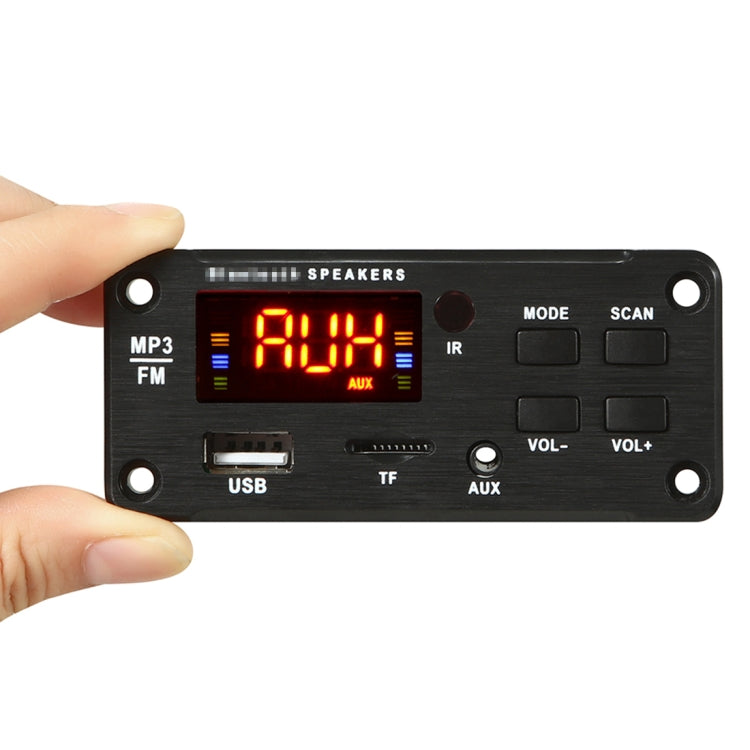 Car 5V Color Screen Display Bluetooth 5.0 Audio MP3 Player Decoder Board FM Radio TF Card USB 3.5mm AUX, with Remote Control - Car MP3 & MP4 & MP5 by PMC Jewellery | Online Shopping South Africa | PMC Jewellery | Buy Now Pay Later Mobicred