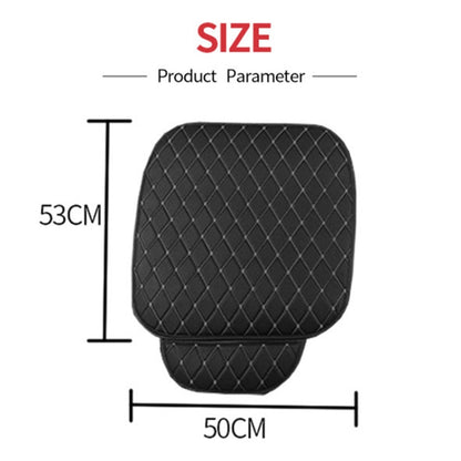 Car Seat Cushion Universal Simple Seat Cover Anti-slip Mat Auto Accessories (Coffee) - Seat Accessories by PMC Jewellery | Online Shopping South Africa | PMC Jewellery | Buy Now Pay Later Mobicred