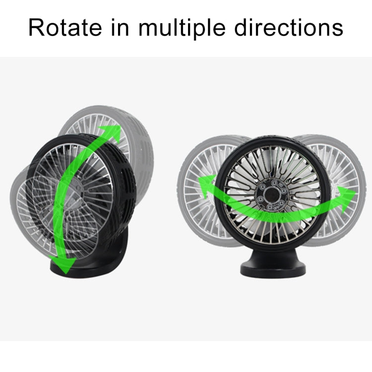 F203B Portable Car Air Outlet Sucker Electric Cooling Fan with Aromatherapy - Heating & Fans by PMC Jewellery | Online Shopping South Africa | PMC Jewellery | Buy Now Pay Later Mobicred