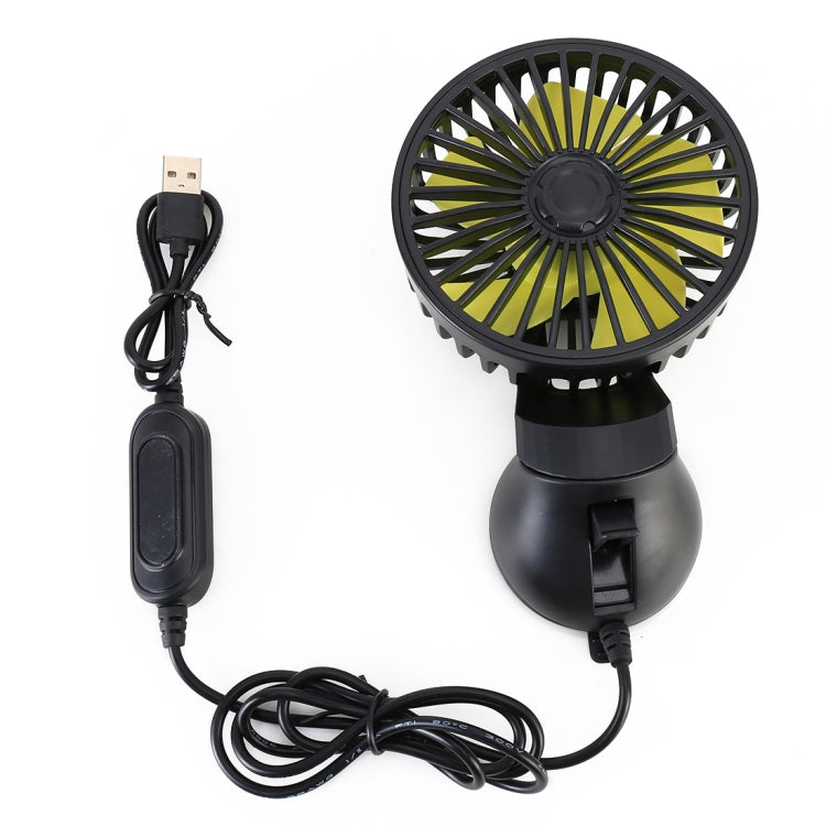 F402 Portable Car Center Console Sucker Electric Cooling Fan with Aromatherapy - Heating & Fans by PMC Jewellery | Online Shopping South Africa | PMC Jewellery