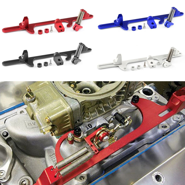 Car Modification Accessories Aluminum Alloy 4500 Series Cable Base Throttle Bracket Throttle Valve Cable(Black) - Engine Fittings by PMC TechLife | Online Shopping South Africa | PMC TechLife | Buy Now Pay Later Mobicred