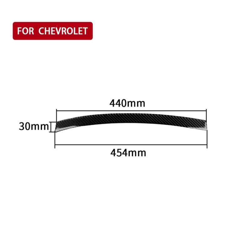 Car Carbon Fiber Dashboard Decorative Stripe for Chevrolet Cruze 2009-2015, Left Drive - Car Interior Mouldings by PMC Jewellery | Online Shopping South Africa | PMC Jewellery | Buy Now Pay Later Mobicred