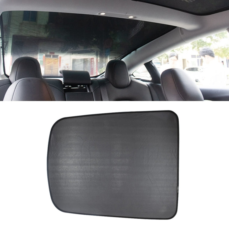 Car Rear Glass Roof Sunshade Car Skylight Blind Shading Net for Tesla Model 3 - Window Foils & Solar Protection by PMC Jewellery | Online Shopping South Africa | PMC Jewellery | Buy Now Pay Later Mobicred