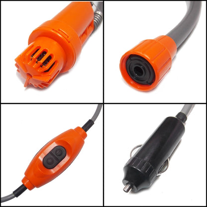 12V Portable Outdoor Car Electric Shower Sprinkler Washer (Orange) - Car washing supplies by PMC Jewellery | Online Shopping South Africa | PMC Jewellery | Buy Now Pay Later Mobicred