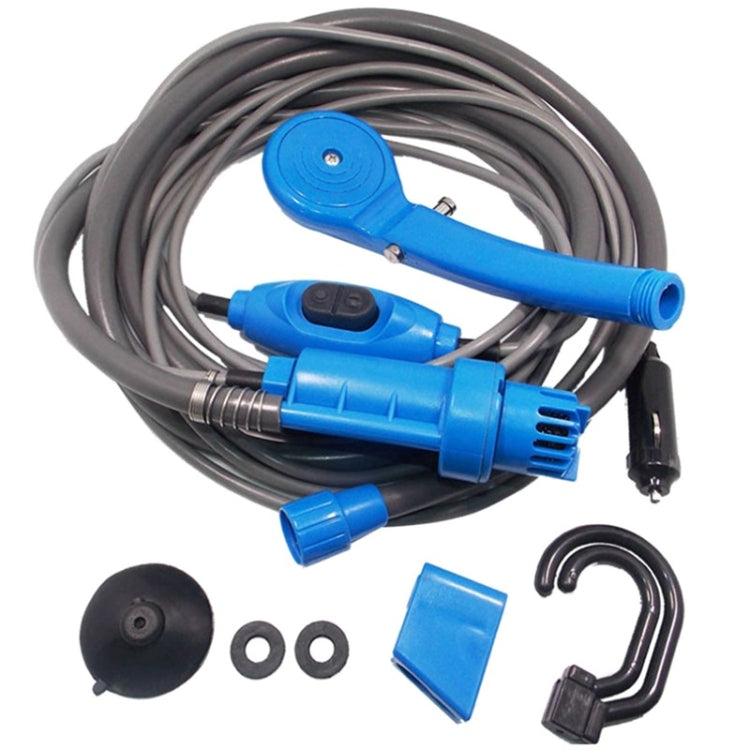 12V Portable Outdoor Car Electric Shower Sprinkler Washer (Blue) - Car washing supplies by PMC Jewellery | Online Shopping South Africa | PMC Jewellery | Buy Now Pay Later Mobicred