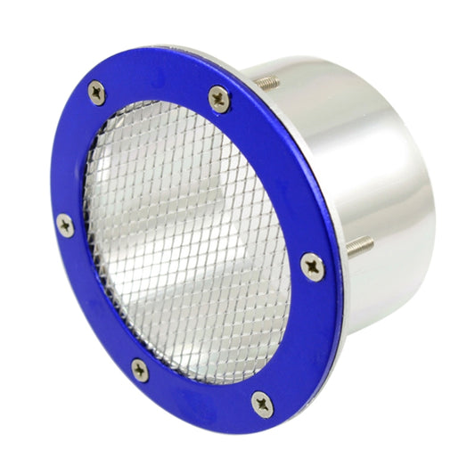 XH-UN017 Car Universal Modified Aluminum Air Inlet Decoration (Blue) - Air Intake System by PMC Jewellery | Online Shopping South Africa | PMC Jewellery | Buy Now Pay Later Mobicred