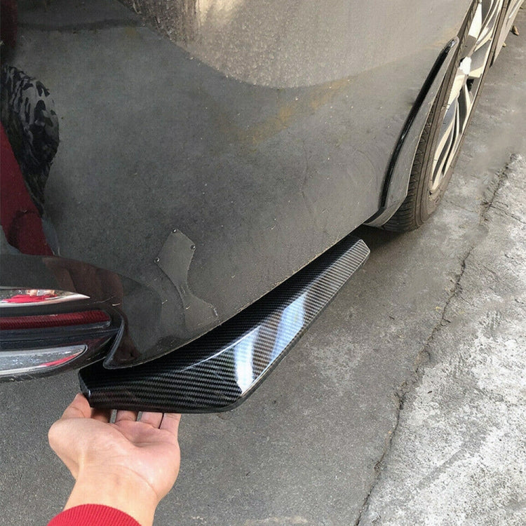 XH-6134 Carbon Texture Car Universal Modified Rear Spoiler Anti-collision Protector Bar Strip Guard Sticker - Anti Collision Sticker by PMC TechLife | Online Shopping South Africa | PMC TechLife | Buy Now Pay Later Mobicred