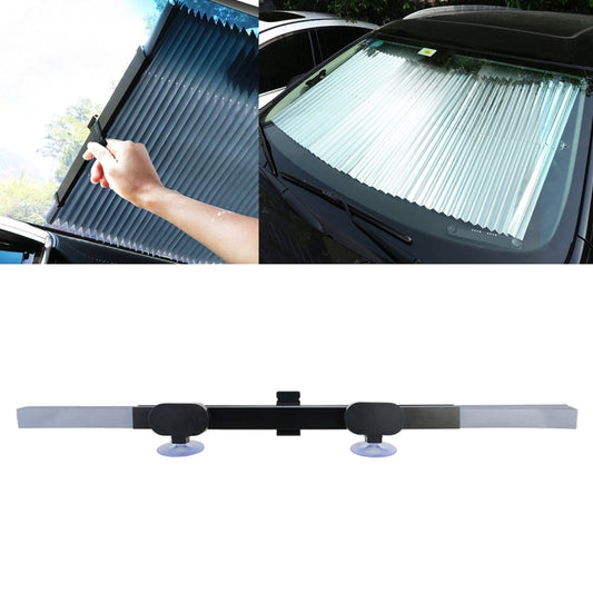 Car Sucker Suction Cups Retractable Windshield Sun Shade Block Sunshade Cover for Solar UV Protect, Size: 65cm - Sound & Heat Insulation Cotton by PMC Jewellery | Online Shopping South Africa | PMC Jewellery | Buy Now Pay Later Mobicred