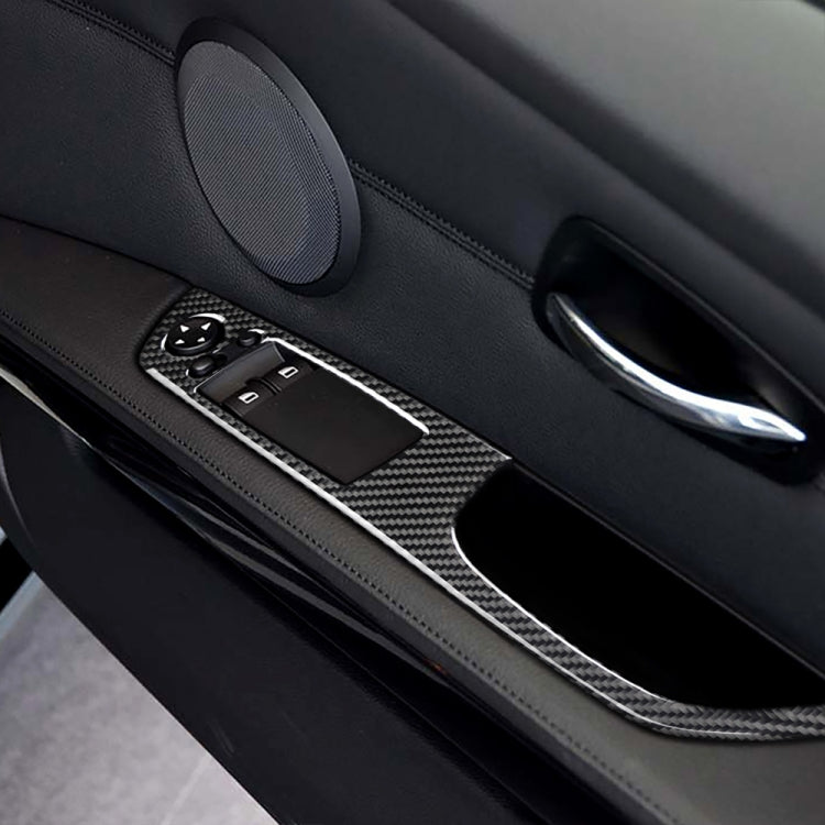 2 in 1 Carbon Fiber Car Right Driving Lifting Panel Decorative Sticker for BMW E92 2005-2012 - Car Interior Mouldings by PMC TechLife | Online Shopping South Africa | PMC TechLife | Buy Now Pay Later Mobicred