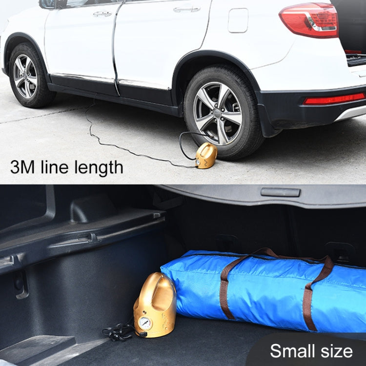 DC 12V 100W Four In One Portable  Car Tire Pump Inflatable Pump(Rose Gold) - Inflatable Pump by PMC TechLife | Online Shopping South Africa | PMC TechLife