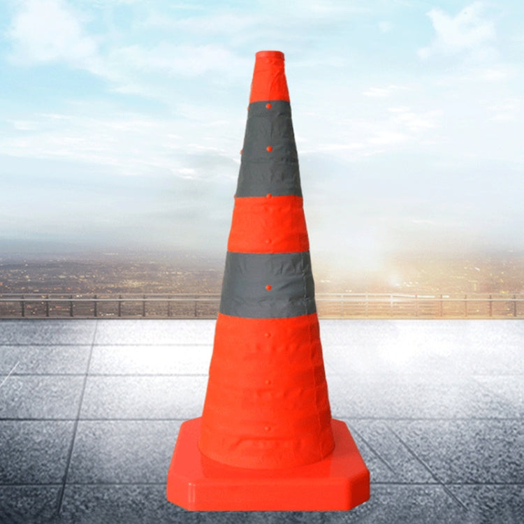 Lift Road Safety Road Cones with Warning Light Height: 70cm - Reflective Material by PMC Jewellery | Online Shopping South Africa | PMC Jewellery | Buy Now Pay Later Mobicred