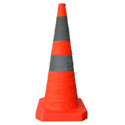 Lift Road Safety Road Cones with Warning Light Height: 70cm - Reflective Material by PMC Jewellery | Online Shopping South Africa | PMC Jewellery | Buy Now Pay Later Mobicred