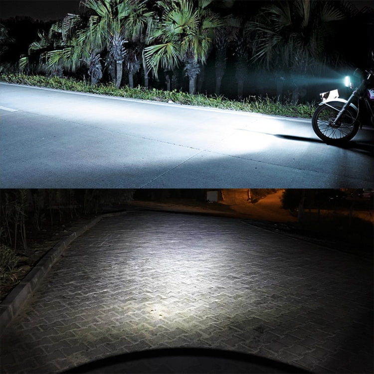 BA20D DC9-18V / 4.7W (H)2.2W(L) / 6000K / 500LM Motorcycle LED Headlight with COB Lamp Beads - Headlights by PMC TechLife | Online Shopping South Africa | PMC TechLife | Buy Now Pay Later Mobicred