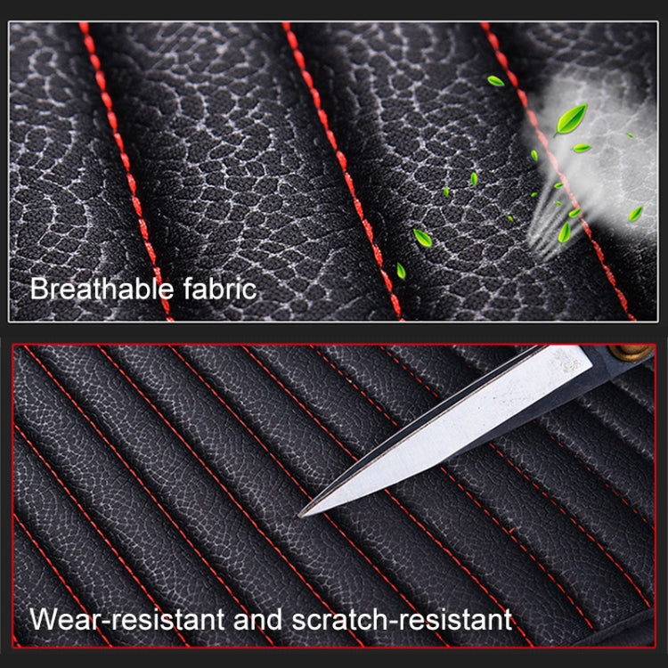 3 in 1 Car Seat Cushion Free Binding Half Inclusive Seat Mat Set (Blue) - Seat Accessories by PMC TechLife | Online Shopping South Africa | PMC TechLife | Buy Now Pay Later Mobicred