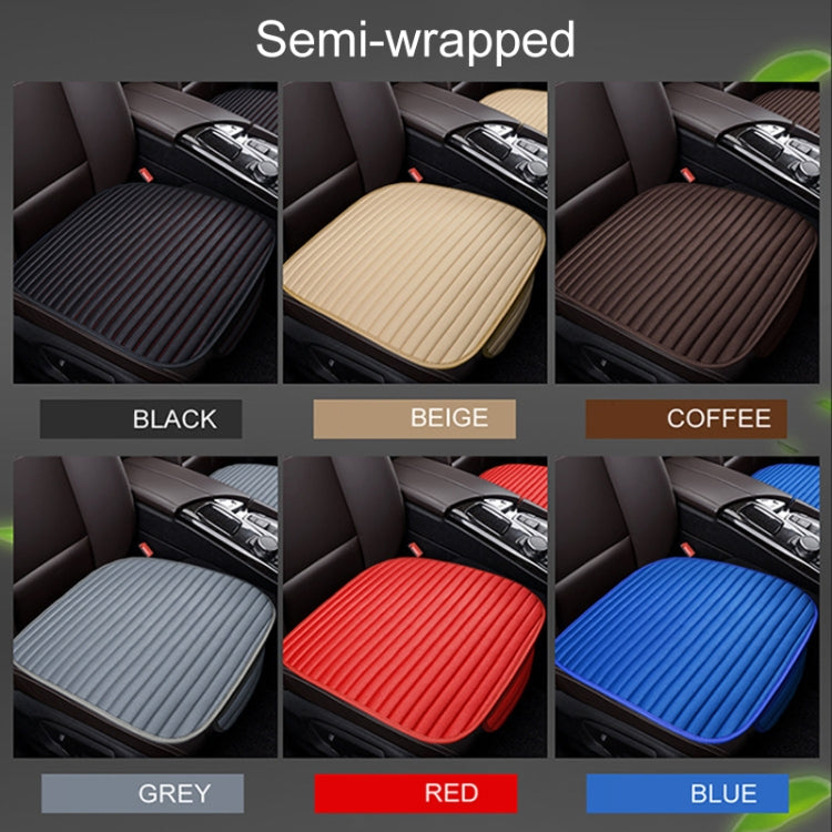 3 in 1 Car Seat Cushion Free Binding Half Inclusive Seat Mat Set (Blue) - Seat Accessories by PMC TechLife | Online Shopping South Africa | PMC TechLife | Buy Now Pay Later Mobicred