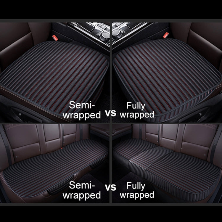 3 in 1 Car Seat Cushion Free Binding Half Inclusive Seat Mat Set (Blue) - Seat Accessories by PMC TechLife | Online Shopping South Africa | PMC TechLife | Buy Now Pay Later Mobicred