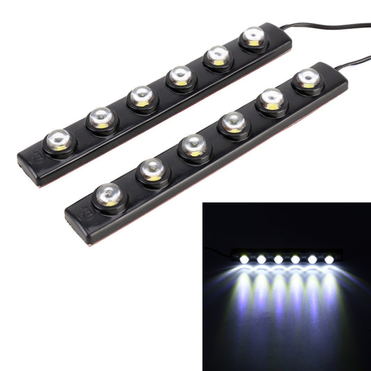 6LEDs SMD-5050 DC12V / 1.3W / 5500K / 65LM Car Daytime Running Light - Running Lights by PMC Jewellery | Online Shopping South Africa | PMC Jewellery | Buy Now Pay Later Mobicred