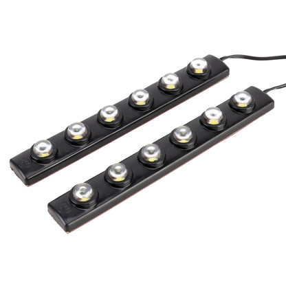 6LEDs SMD-5050 DC12V / 1.3W / 5500K / 65LM Car Daytime Running Light - Running Lights by PMC Jewellery | Online Shopping South Africa | PMC Jewellery | Buy Now Pay Later Mobicred