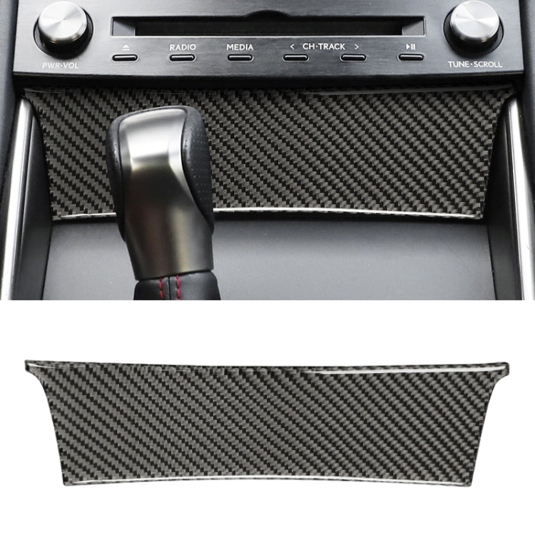 Car Carbon Fiber Central Control Panel Decorative Sticker for Lexus IS250 2013-, Left Drive B Style - Car Interior Mouldings by PMC TechLife | Online Shopping South Africa | PMC TechLife | Buy Now Pay Later Mobicred
