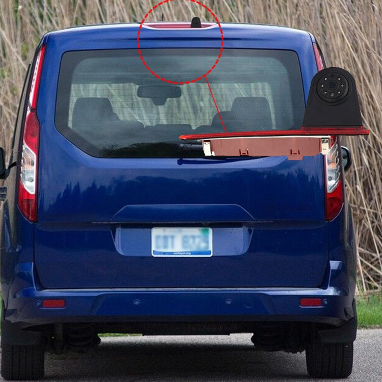 PZ477 Car Waterproof 170 Degree Brake Light View Camera for Ford Transit Custom - Rear View Cameras by PMC TechLife | Online Shopping South Africa | PMC TechLife | Buy Now Pay Later Mobicred
