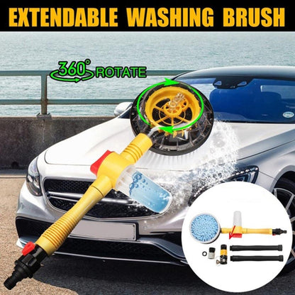 Car Cleaning Tools Chenille Automatic Rotating Car Wash Brush, Style: Water Brush + 5m Water Pipe - Car washing supplies by PMC Jewellery | Online Shopping South Africa | PMC Jewellery | Buy Now Pay Later Mobicred