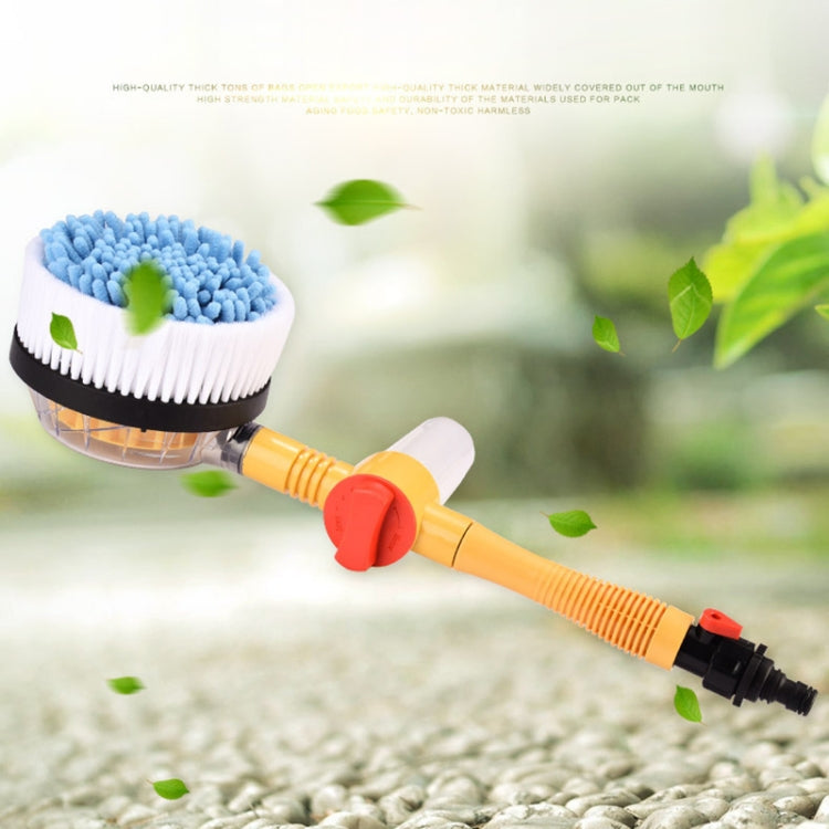 Car Cleaning Tools Chenille Automatic Rotating Car Wash Brush, Style: Water Brush + 10m Water Pipe - Car washing supplies by PMC TechLife | Online Shopping South Africa | PMC TechLife | Buy Now Pay Later Mobicred