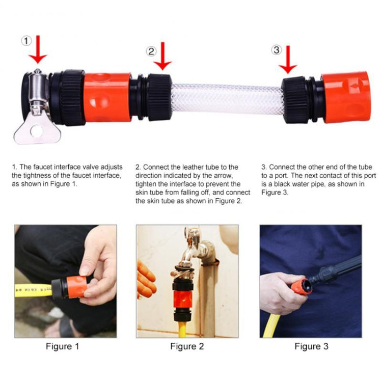 Car Cleaning Tools Chenille Automatic Rotating Car Wash Brush, Style: Single Water Brush - Car washing supplies by PMC TechLife | Online Shopping South Africa | PMC TechLife | Buy Now Pay Later Mobicred
