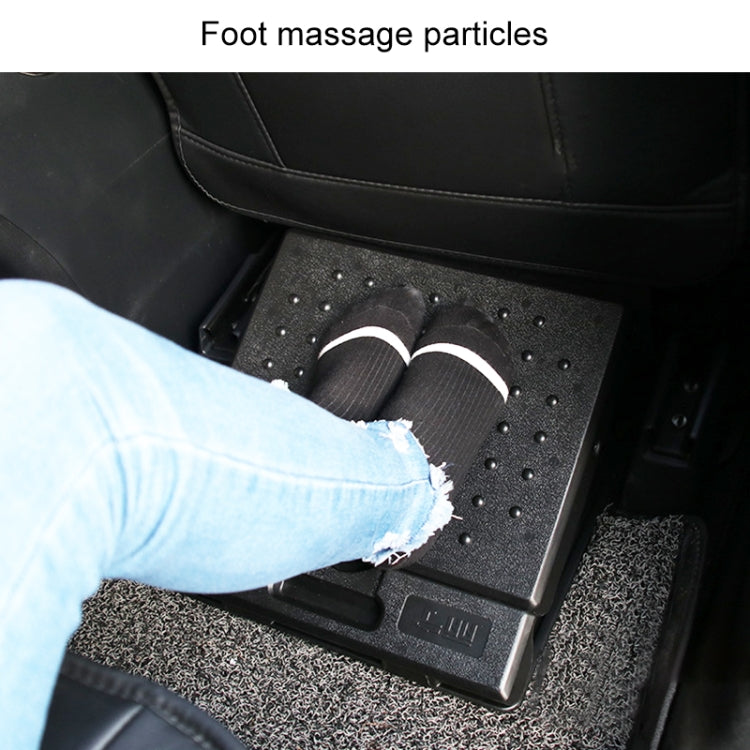 R-3600 Car Adjustable Footrest Ottomans Ergonomic Footstool (Black) - Car Anti-Slip Mats by PMC Jewellery | Online Shopping South Africa | PMC Jewellery | Buy Now Pay Later Mobicred