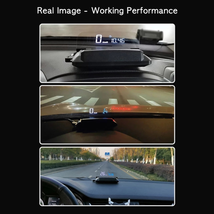 H400G Car 3.5 inch GPS Mode HUD Head-up Display Support Speed / Time / Distance Display - Head Up Display System by PMC TechLife | Online Shopping South Africa | PMC TechLife | Buy Now Pay Later Mobicred