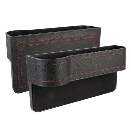 2 PCS Car Multi-functional Principal And Deputy Driver Seat Console Leather Box (Black) - Stowing Tidying by PMC Jewellery | Online Shopping South Africa | PMC Jewellery | Buy Now Pay Later Mobicred