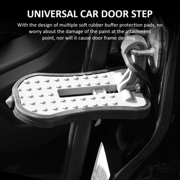 Multi-functional Car Door Sill Step Pedals Pads with Safety Hammer(Black) - Foot Pedal by PMC TechLife | Online Shopping South Africa | PMC TechLife | Buy Now Pay Later Mobicred